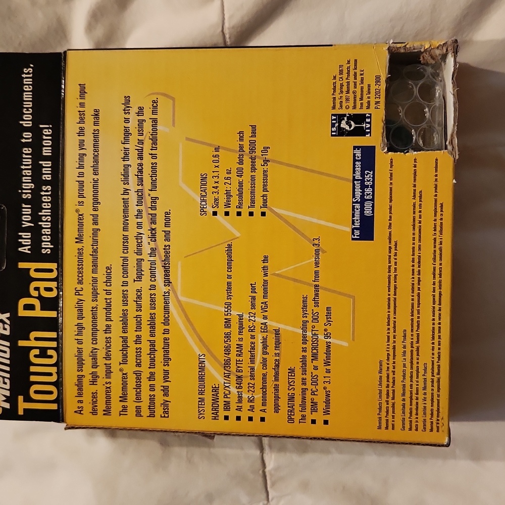 Memorex touch pad - Picture 2 of 2
